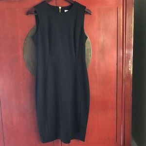 NWOT Calvin Klein Dress size 6 black crepe